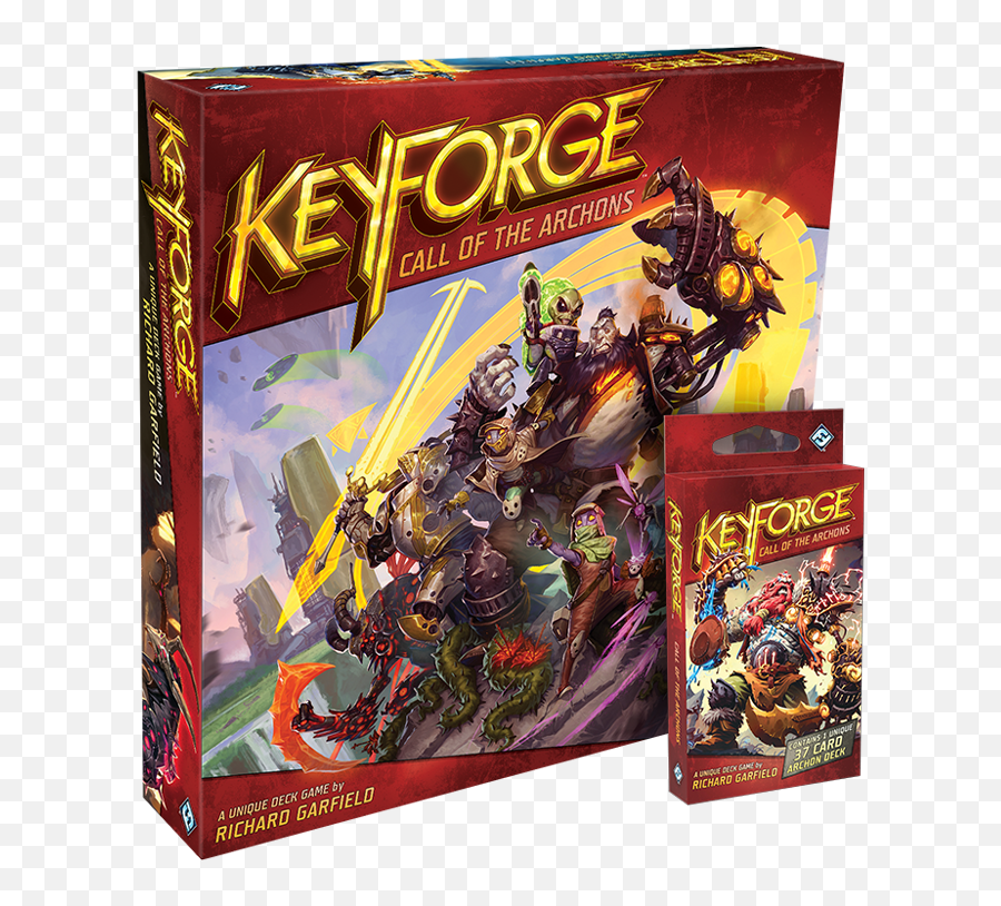 Fantasy Flight Announces Richard Garfieldu0027s Keyforge The - Keyforge Call Of The Archons Emoji,Garfield Emotion Scale