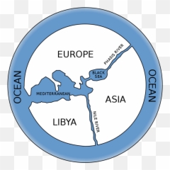The Ancient Greek Philosopher - Anaximander World Map Emoji,Ancient Greke Quotes On Emotion