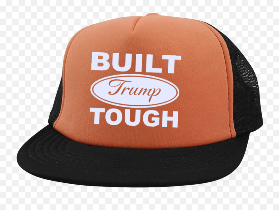 Built Trump Toughtrucker Hat With Snapback - The Wholesale Tshirts Co For Baseball Emoji,Emoji Snapback