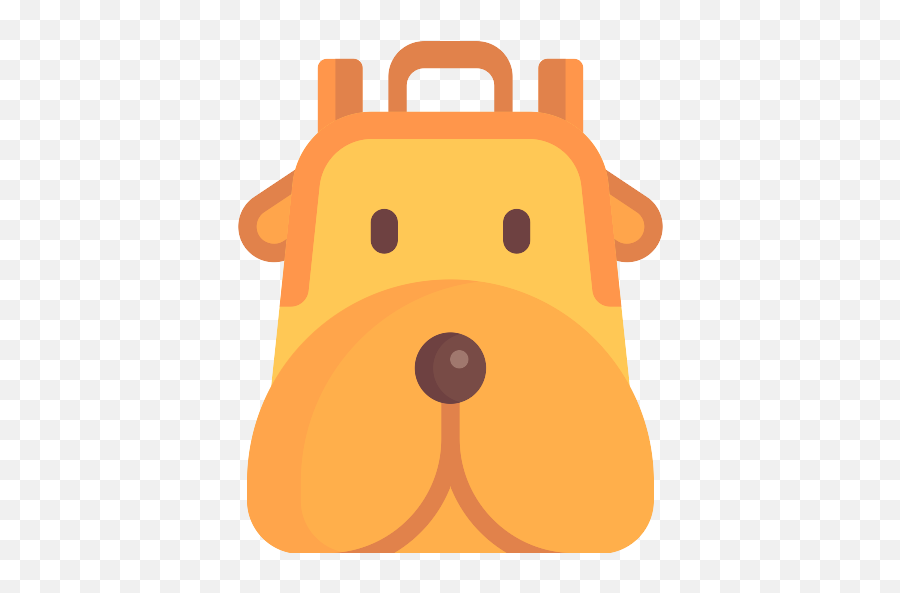 Emotional Feel Sign Emotions Vector Svg - Dog Backpack Icon Emoji,Cartoon Dog Emotions Chart