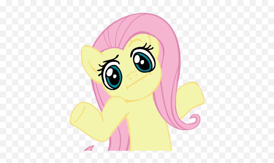 Ask Fluttershed - My Little Pony Whatever Emoji,Applebloom Mlp Shrug Emoji