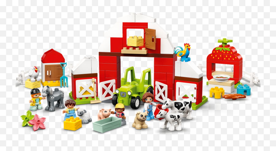 Lego Duplo Barn Tractor U0026 Farm Animal Care Emoji,Farm Books Dealing With Emotions Preschool