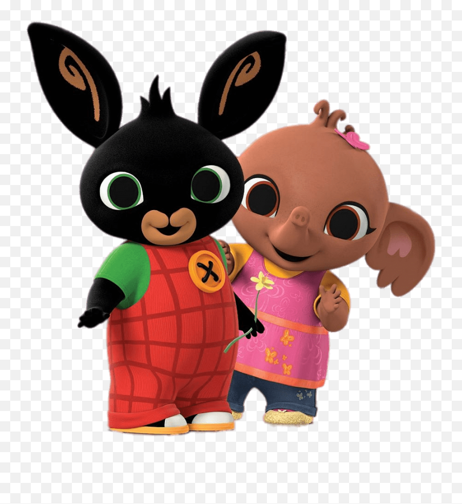 Bing Bunny And Sula Transparent Png - Stickpng Emoji,Bunny Holding Cake Emoticon