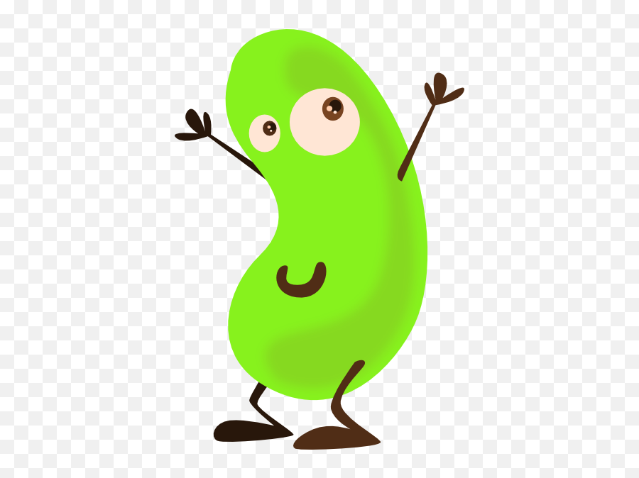 Bean People Clipart Png Images - Clipart Lima Bean Emoji,Little Lima Bean Emoticon