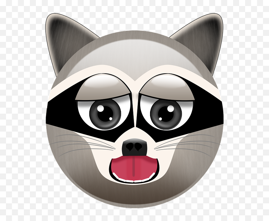 Raccoon Emoji Animal - Free Image On Pixabay Emoji Racoon,Cute Crown Emoji