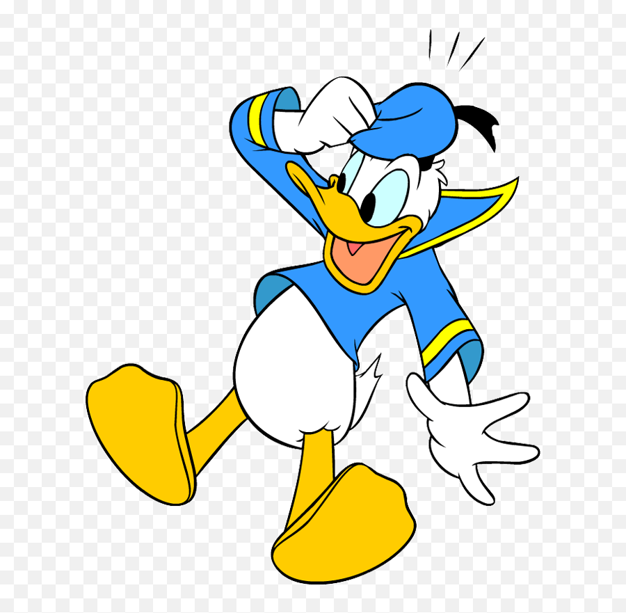 Clipart Of The Donald Duck Free Image Download Emoji,Mickey Mouse And Donald Duck On Emotions
