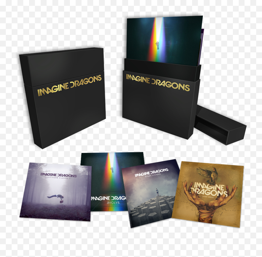 Imagine Dragons Limited Edition Vinyl Box Set Emoji,Dragons & Snakes Emoji