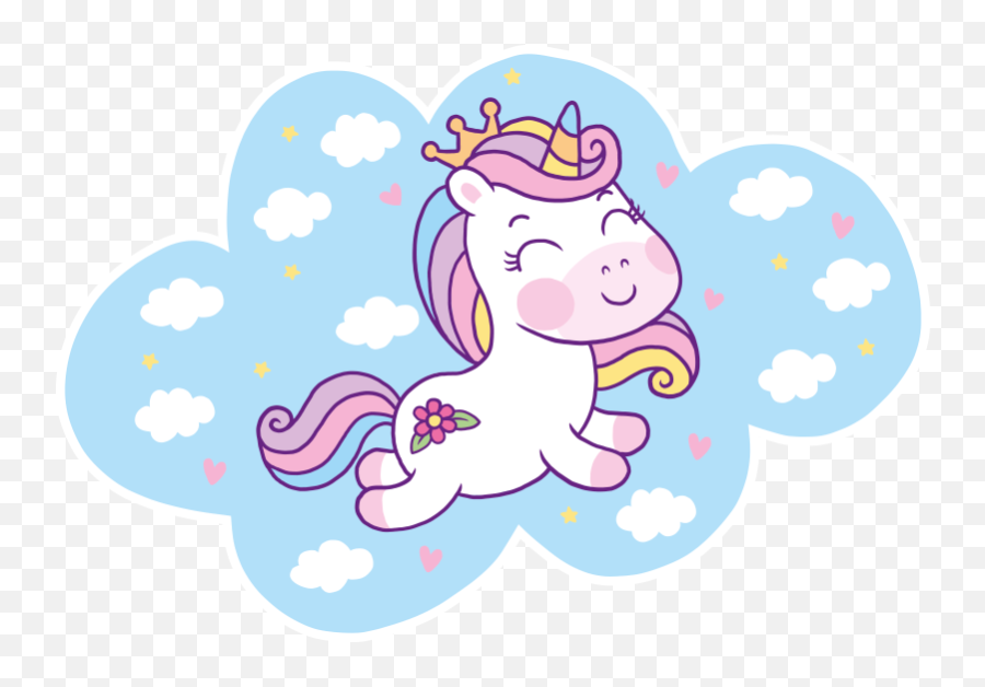 Unicorn Smiling With Rainbow Mane Kids Vinyl Carpet Emoji,Rainbow Infinity Emoji