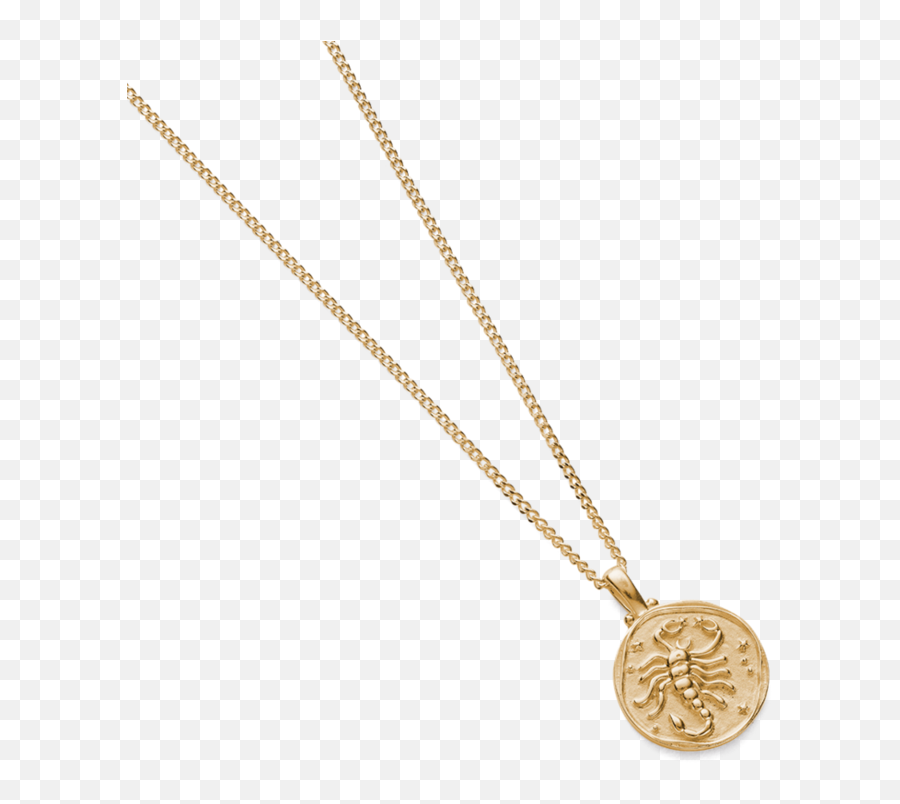 Scorpio Zodiac Necklace - Zodiac Cancer Pendant Gold Emoji,Emotion Necklace