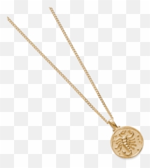 Scorpio Zodiac Necklace - Zodiac Cancer Pendant Gold Emoji,Emotion Necklace