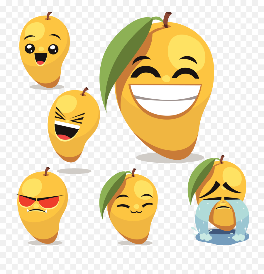 Mango Mangoes Sticker By Cool Edits - Illustration Emoji,Mango Emoticon