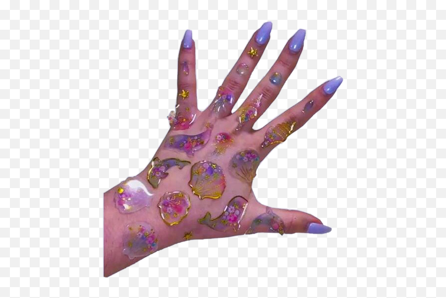 Png Sticker Aesthetic Hand Sticker By Gay Lord Lol - Aesthetic Kidcore Space Grunge Emoji,Gay Hand Emoji