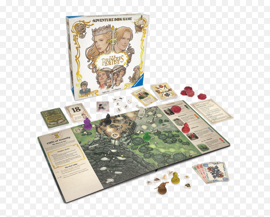 Cooperative Games - Boardgamesca Princess Bride Adventure Book Game Emoji,Emotion Board Game