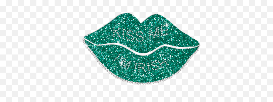Sale Glitter Green Lip Rhinestone Transfers - Cstown Emoji,Emotion Masks For Sale