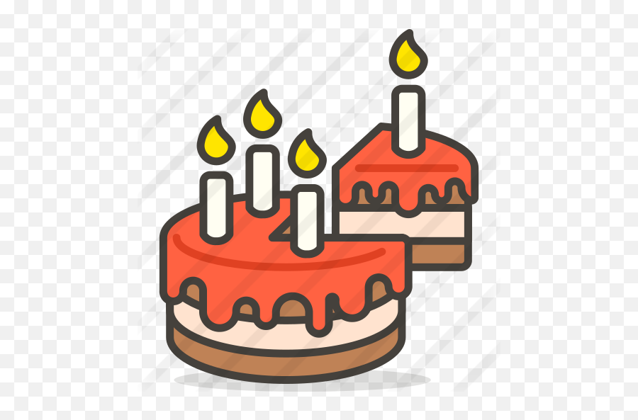 Birthday Cake - Birthday Cake Emoji Transparent,Emoji Birthday Candles