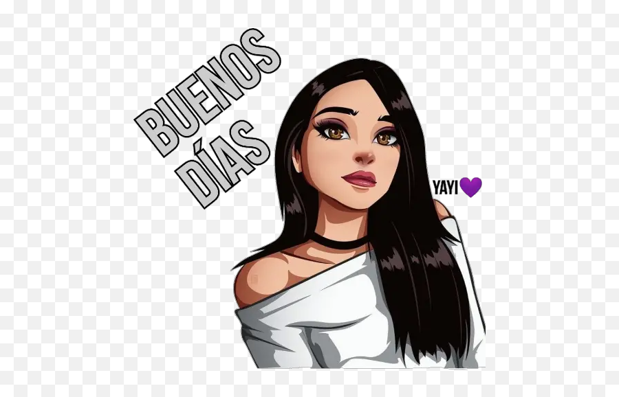 Frases De Chicas Stickers For Whatsapp - Dibujos De Mont Pantoja Para Colorear Emoji,Emojis Para Chicas