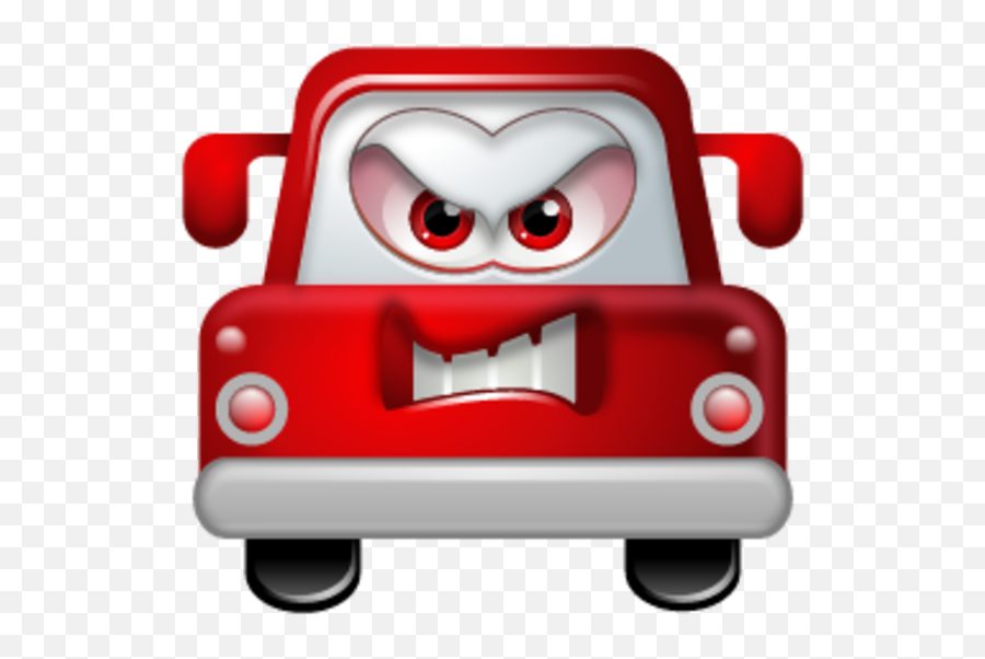 Clipart Smile Car Clipart Smile Car - Cartoon Image Of Angry Car Emoji,Luggage Car Emoticon
