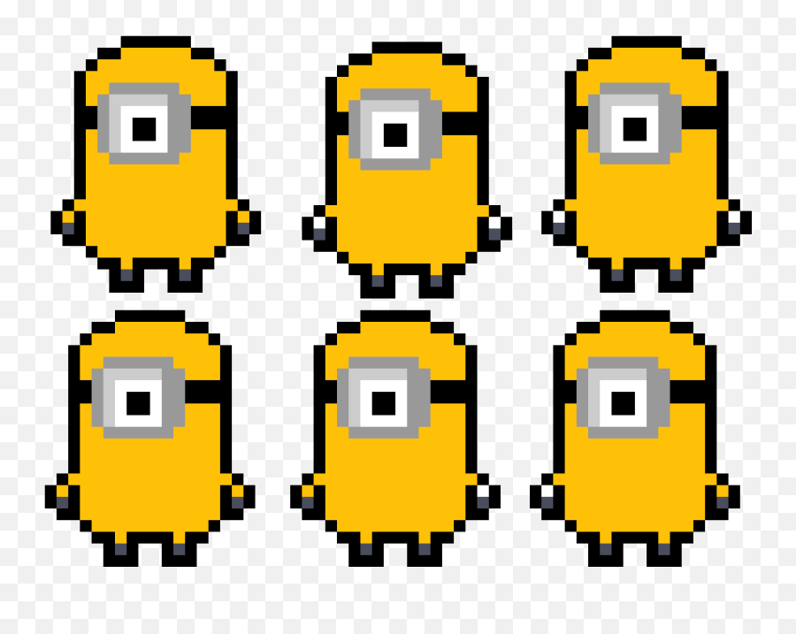 Editing Minion - Free Online Pixel Art Drawing Tool Pixilart Reserva Provincial Parque Luro Emoji,Animated Onion Head Emoticon