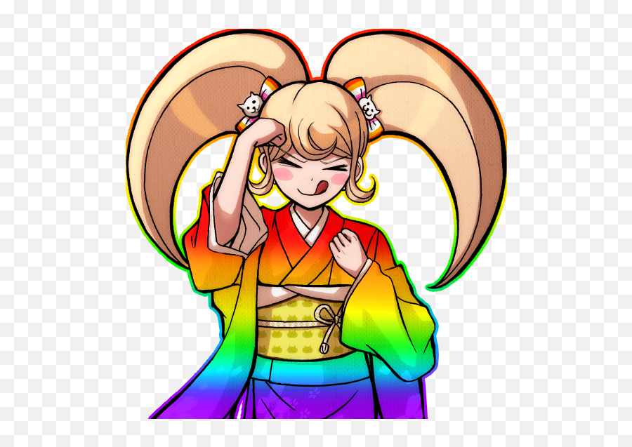 Kinstwitter - Transparent Hiyoko Saionji Sprites Emoji,Emoji Kins