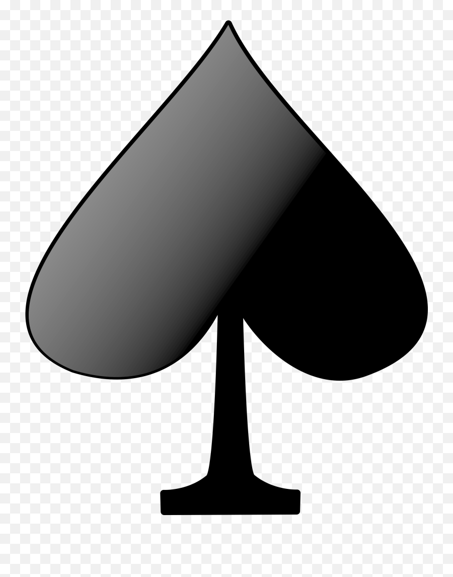 Spade Symbol - Clipart Best Spade Playing Card Symbols Emoji,Ace Of Spades Emoji