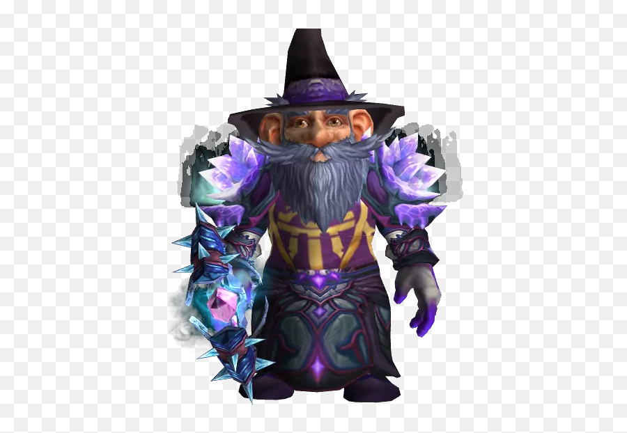 Gnome Mage - Outfit World Of Warcraft Magician Emoji,Witch's Hat Emoji