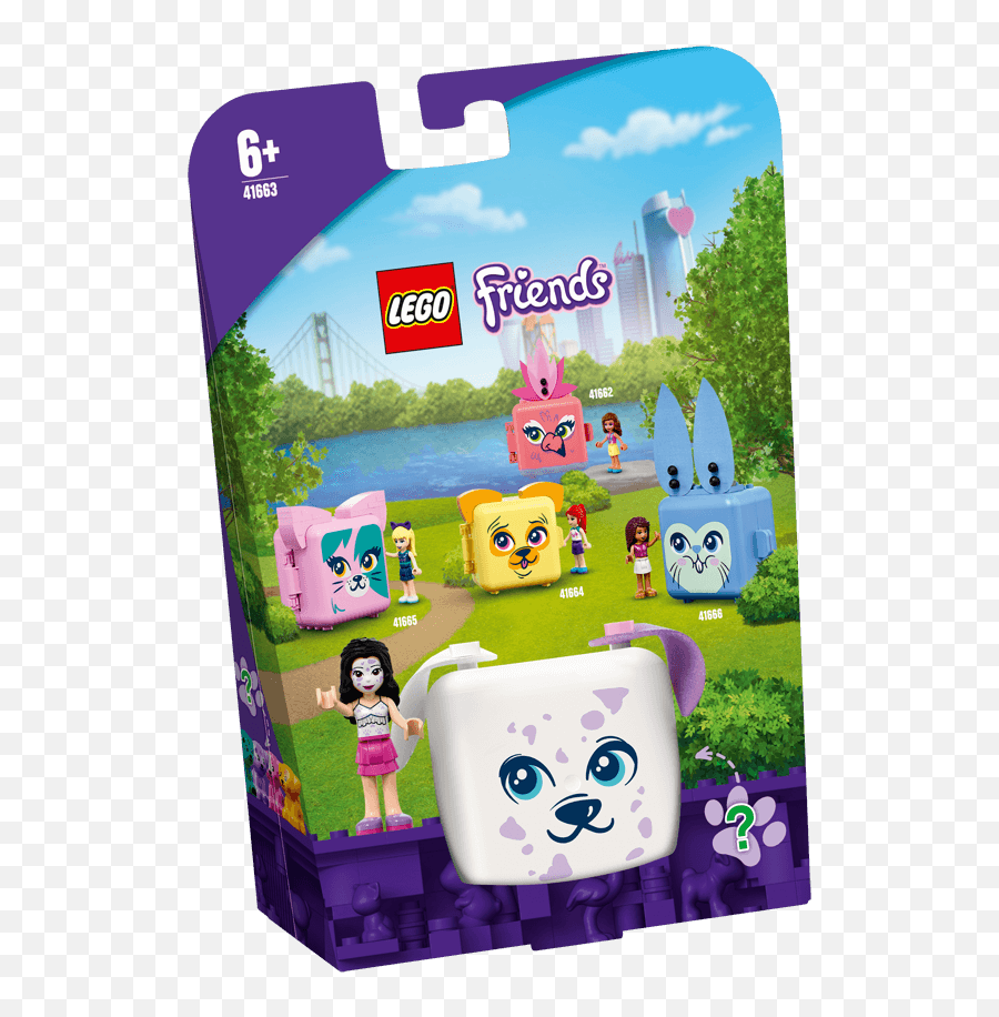 Emmau0027s Dalmatian Cube 41663 - Lego Friends Sets Legocom Nowe Zestawy Lego Friends 2021 Emoji,Alien In A Box Next To Emojis