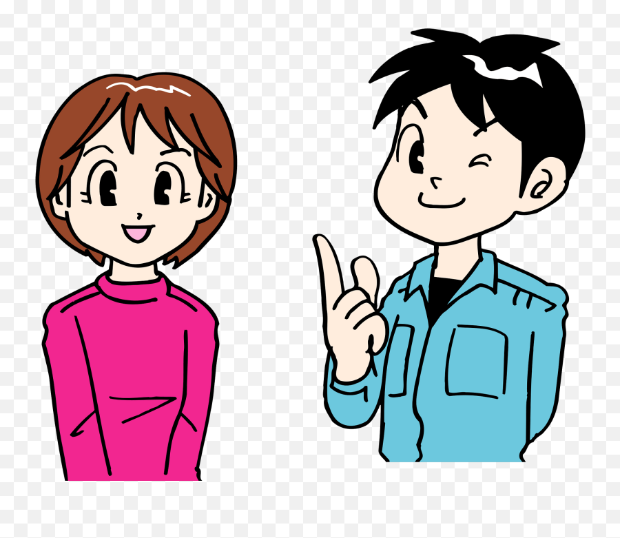 Couple Is In Love Clipart Free Download Transparent Png Emoji,Pointing Finger Smile -emoticon -stock