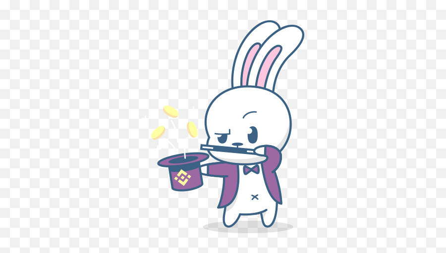 Rewards Bunny - The First Adaptive Elastic Tax Token On The Bsc Emoji,Bunny Holding Cake Emoticon
