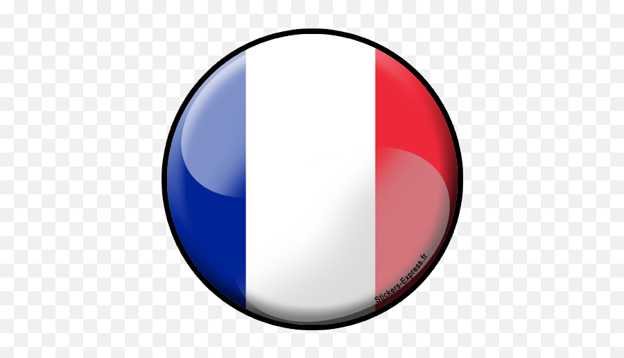 Drapeau France Stickers Png Transparent - Badge Drapeau France Png Emoji,Drapeau Facebook Emoticons