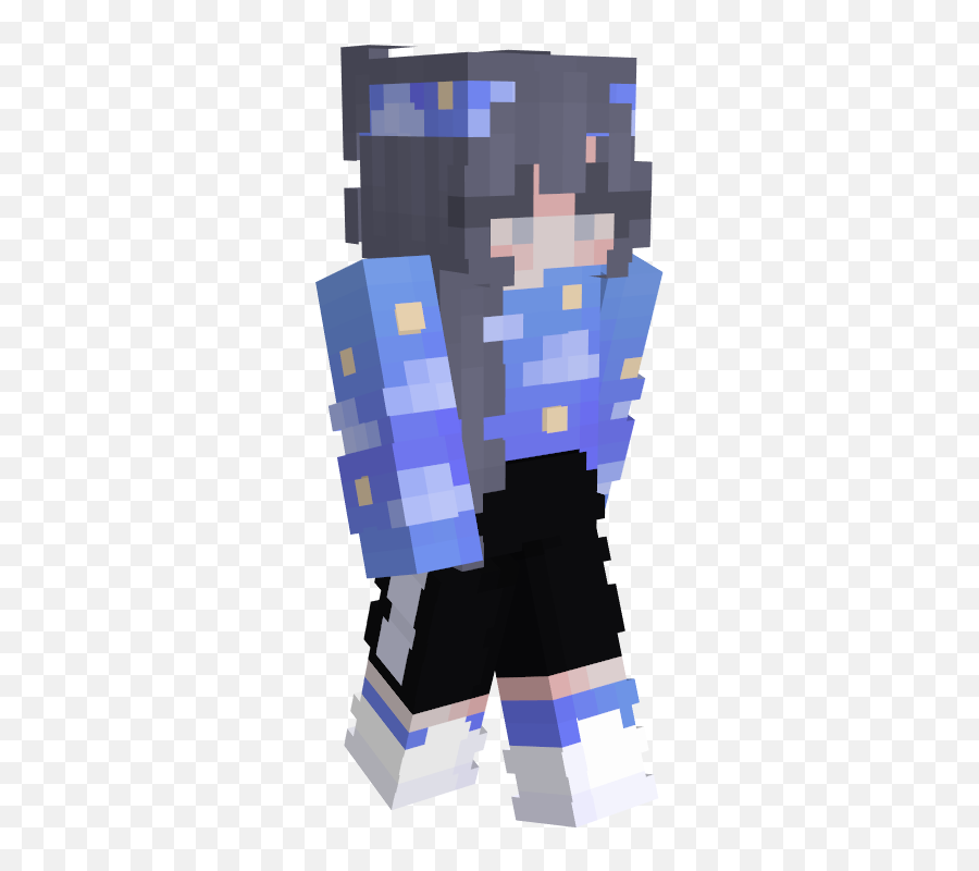 Skin Body - Minecraft Skins Namemc Blue Emoji,Emoji Body Scale