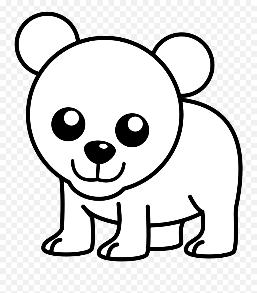 Xmas Stuff For Christmas Polar Bear Clipart - Draw Cute Easy Cute Snake Drawing Emoji,How To Draw A Cute Emoji