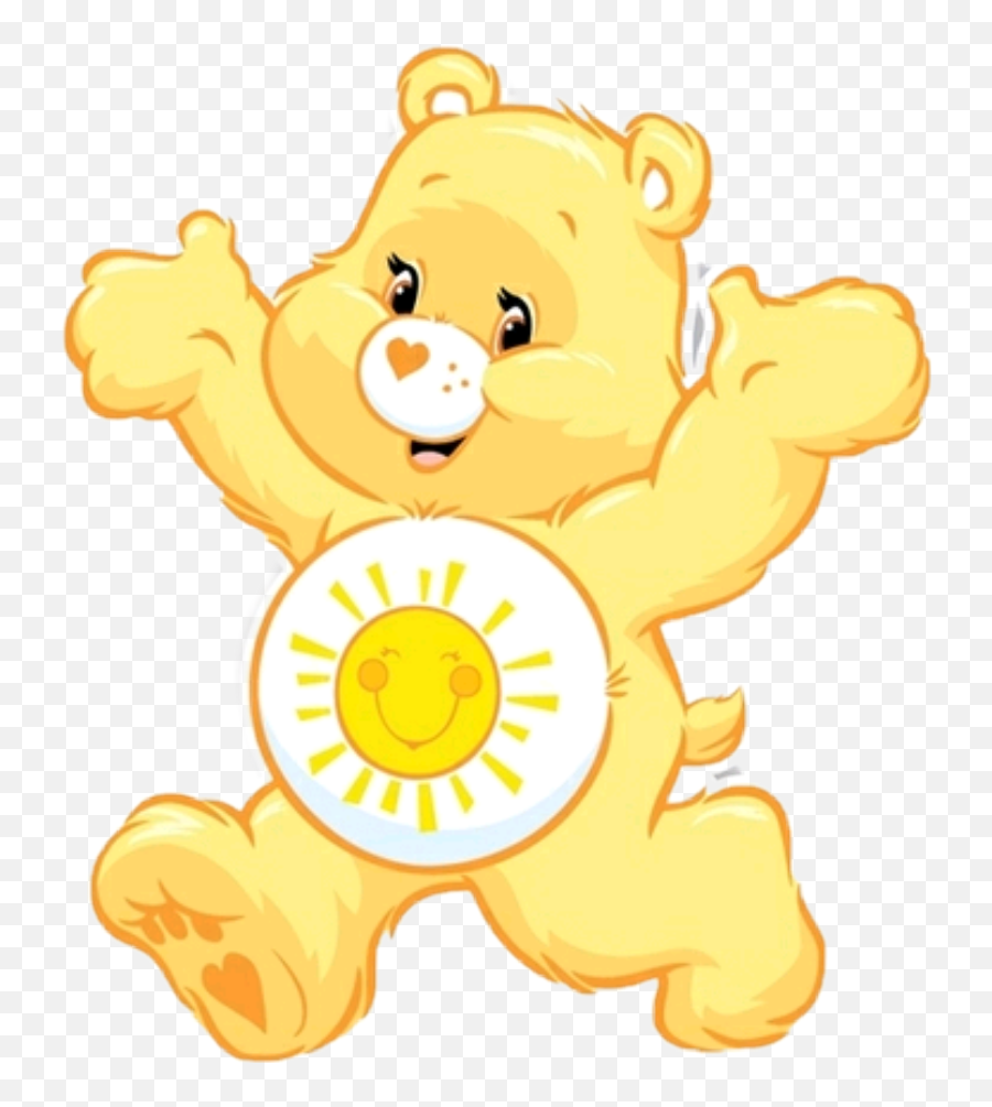 Aesthetic Care Bear Png - Yellow Care Bear Png Emoji,Care Bear Emoji