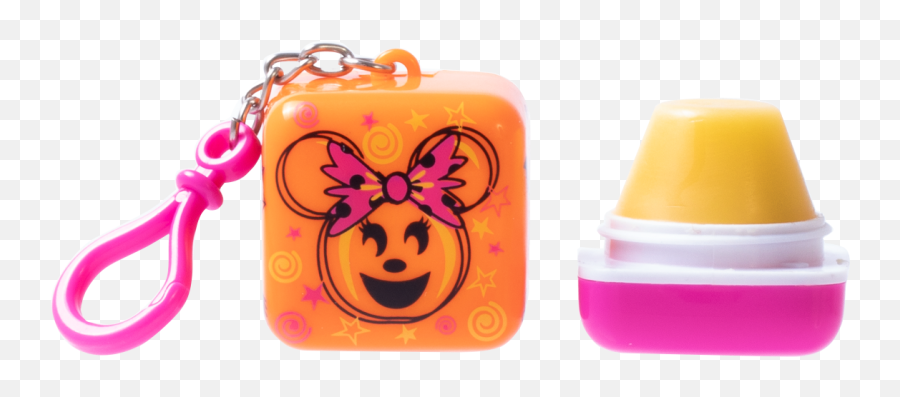 Halloween Cube Lip Balm - Minnie Sour Tricky Treat Lip Smacker Emoji,Tip Of The Cap Emoji