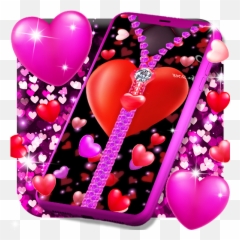 Heart Zipper Lock Screen U2013 Aplikacije V Googlu Play - Heart Zipper Emoji,Vibrating Heart Emoji