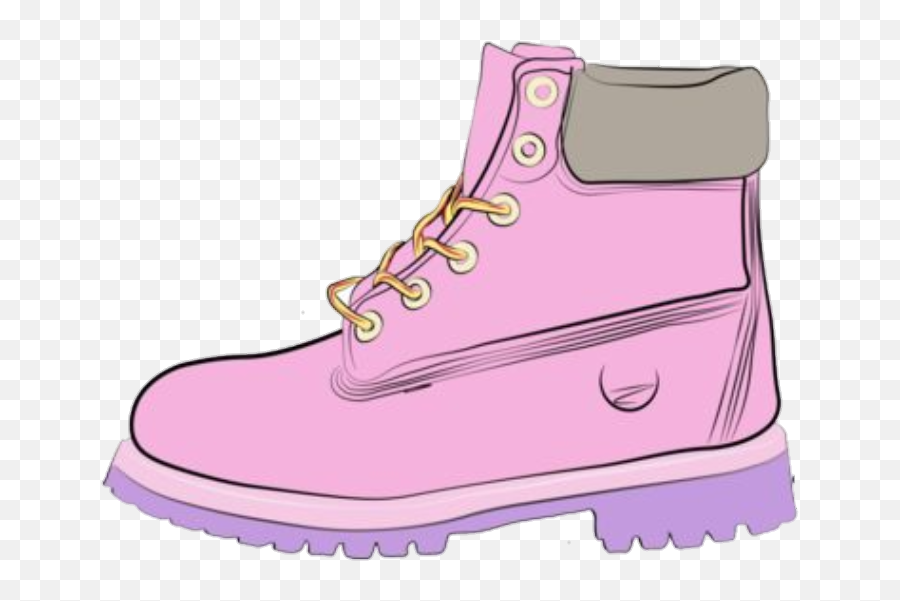 Timberlands Pink Boots Sticker By Jessica Knable - For Women Emoji,Timbs Emoji