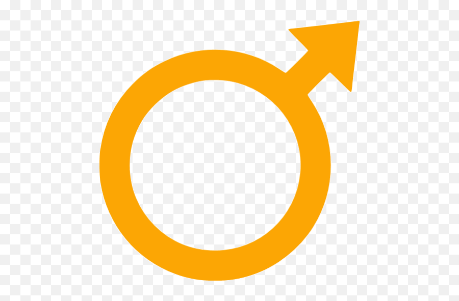 Orange Male Icon - Free Orange Gender Icons Emoji,Symbol Gender Emoji