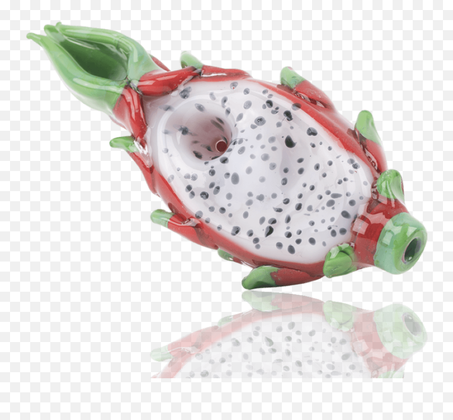 Empire Glassworks Dragon Fruit Hand Pipe Emoji,Pipe Smoking Emoji