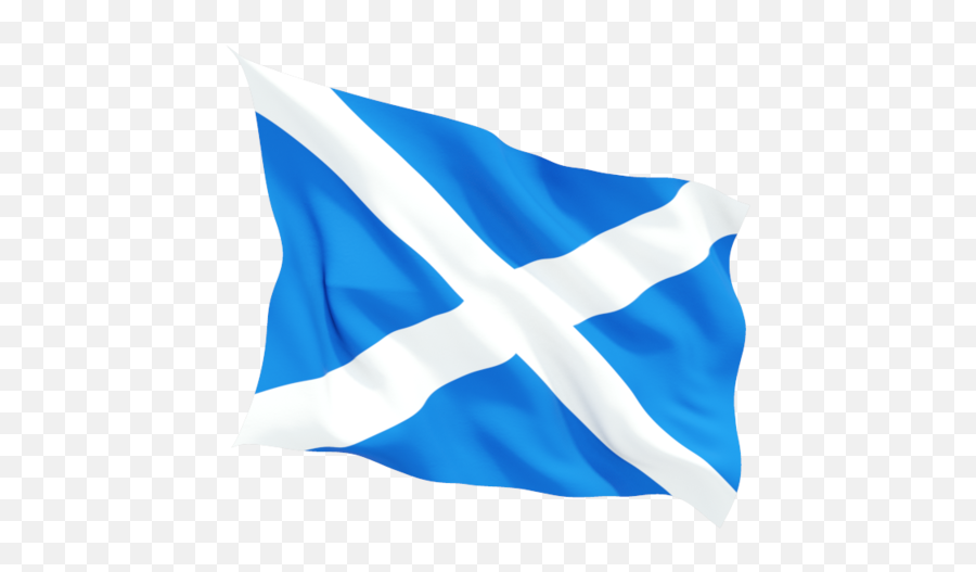 Flag Of Scotland - Waving Scotland Flag Png Emoji,Scotland Flag Emoji Iphone
