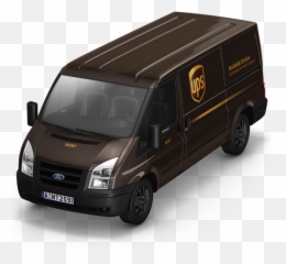 Ups Van Front Icon Container 4 Cargo Vans Iconset Antrepo - Commercial Vehicle Emoji,Moving Truck Emoji