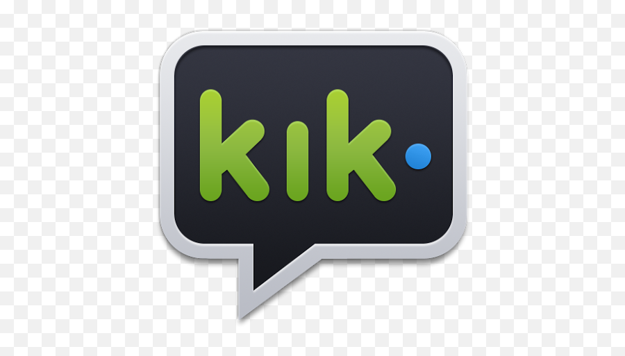 Kik Logo Transparent Png - Kik Messenger Logo Png Emoji,Kik Emojis