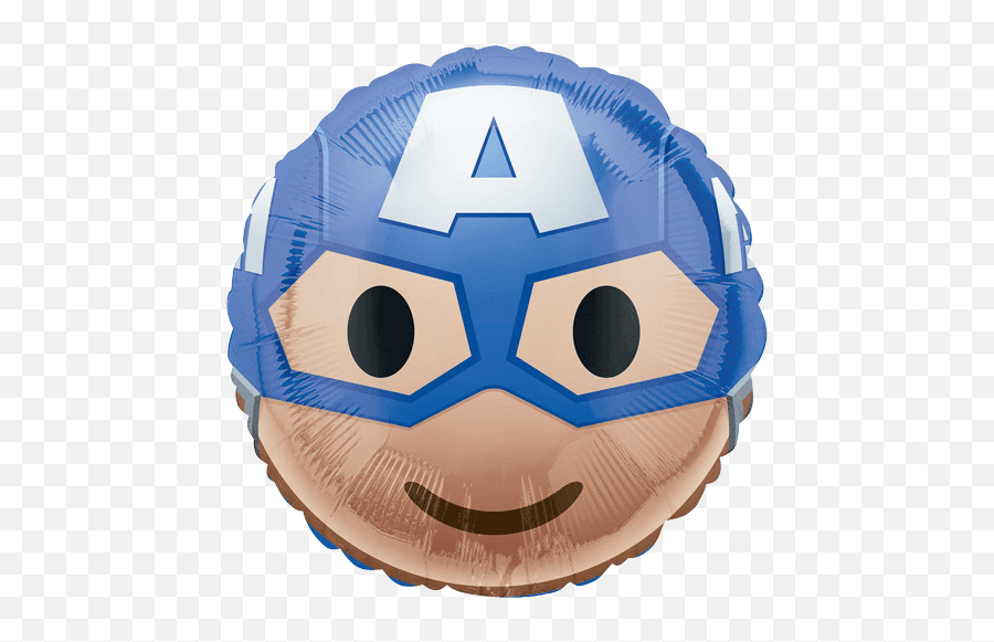 18 Captain America Emoji Balloon - Captain America Emoji,Balloon Emoji