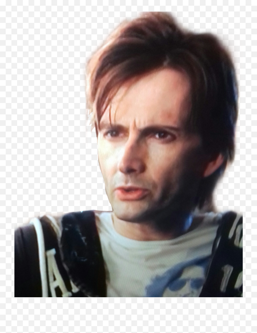 Davidtennant Crowley 10thdoctor Sticker - Hair Design Emoji,David Tennant Emoji