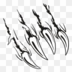 Bear Paw Outline - Bear Claw Scratch Emoji,Bear Claw Emoji
