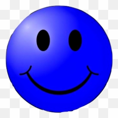 Blue Happy Sticker By Kimmy Bird Tasset - Happy Emoji,Bird Emoticon