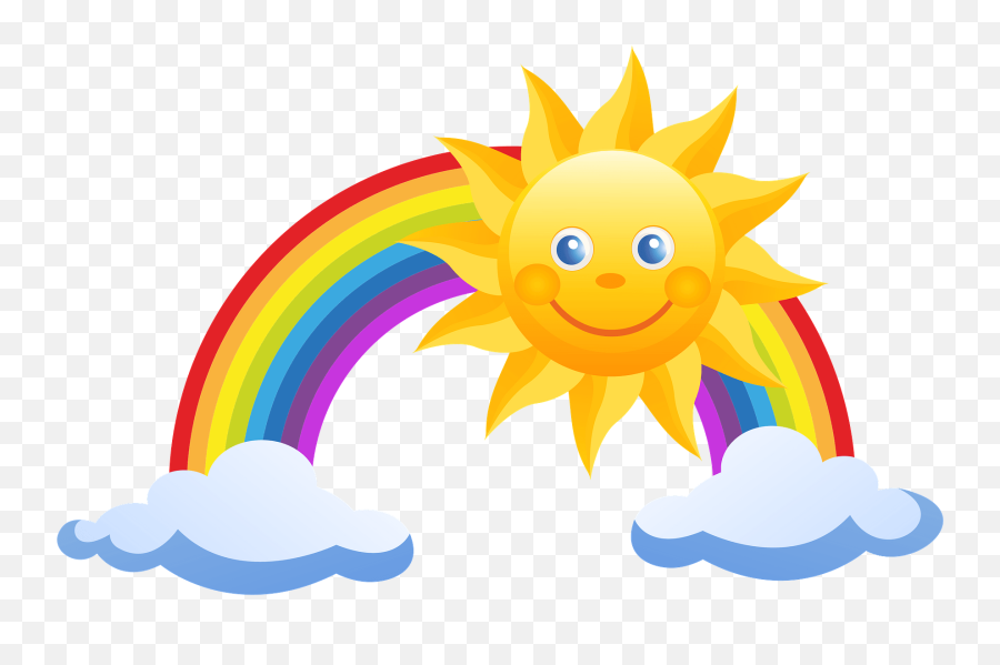 A Sunshine Baby A Cloud Or Angel Baby - Rainbow And Sunshine Clipart Emoji,Baby Angel Emoji