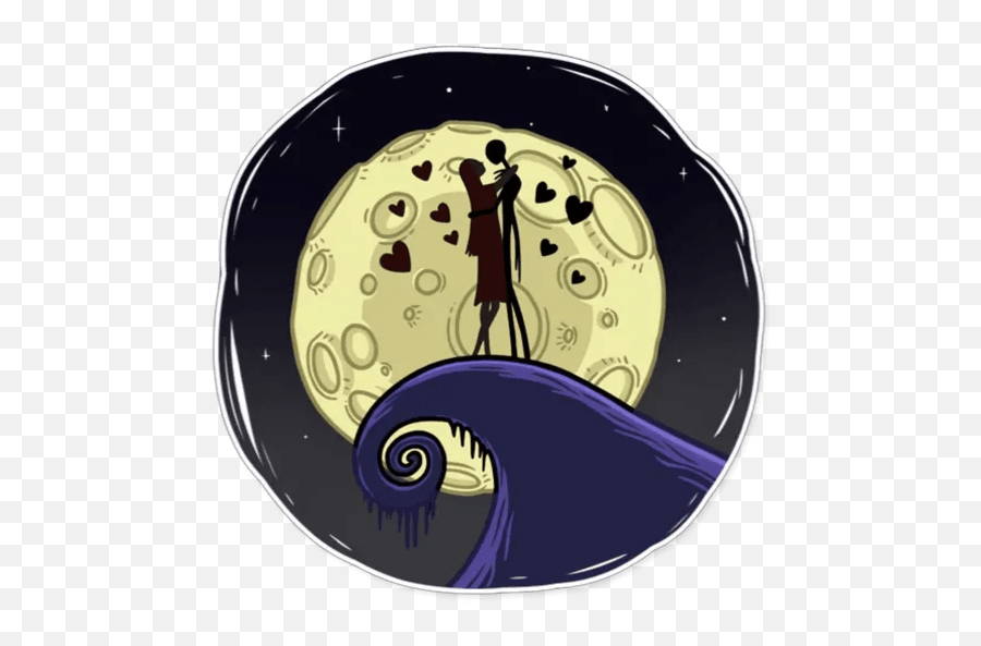 The Nightmare Before Christmas Telegram - Fictional Character Emoji,The Nightmare Before Christmas Emoji