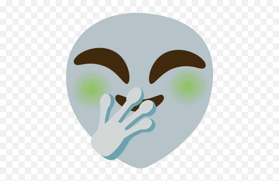 Emoji Mashup Bot On Twitter Alien Hand - Overmouth U003du2026 Lastovo Archipelago Nature Park,Hand Over Mouth Emoji