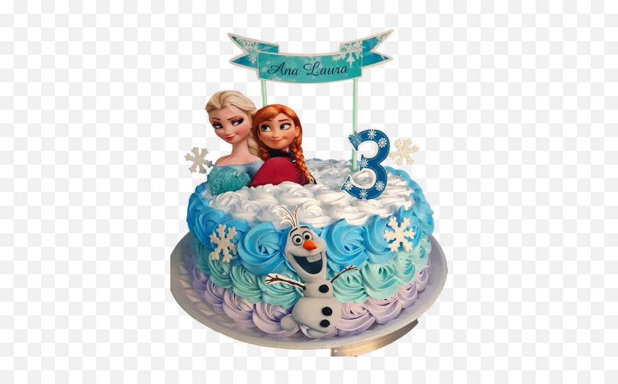 Girls Cakes Kids Birthday Cakes Dubai - Frozen Cake Design Emoji,Emoji Cakes For Girls