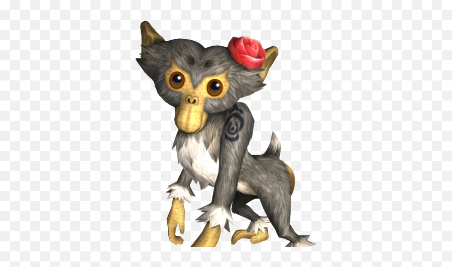 Female Monkey Zeldapedia Fandom - Legend Of Zelda Characters Twilight Princess Emoji,Zelda Emoji