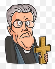 Telegram Sticker 23 From Collection Cinema Male Heroes - Telegram Sticker Priest Emoji,Twenty One Pilots Symbols Emoticons